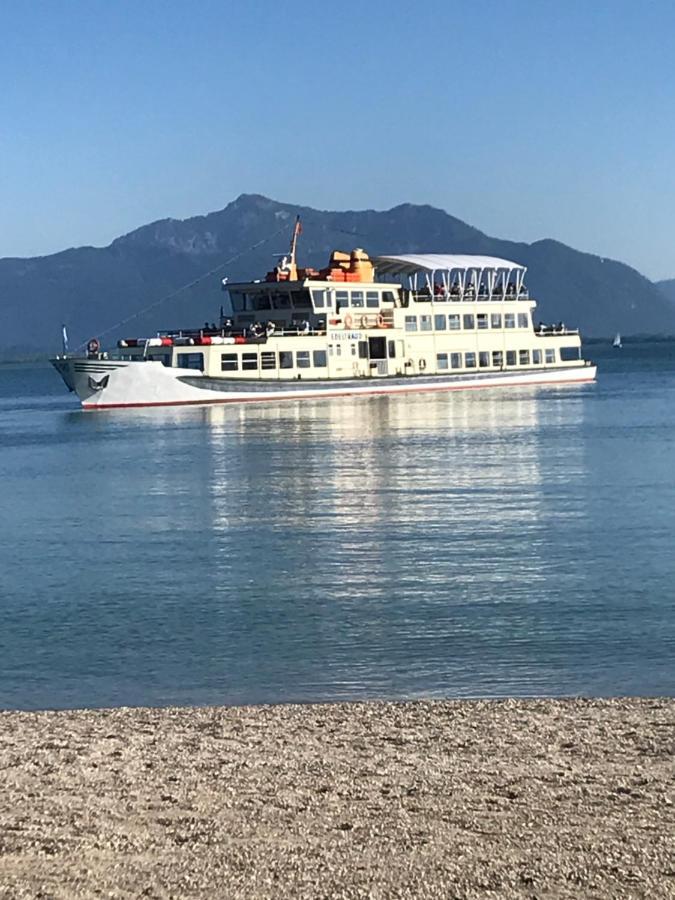 Ferienwohnung mit Herz Seebruck am Chiemsee Seeon-Seebruck Exterior foto